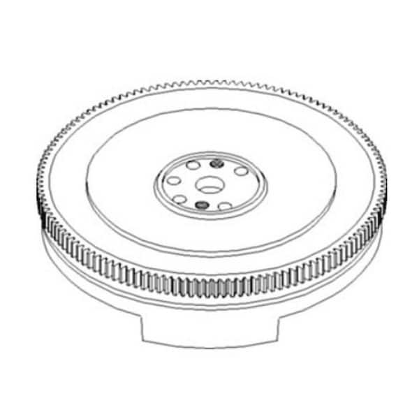 Aftermarket Flywheel and Ring Gear 142 Teeth Fits John Deere Tractor 3055 3155 3255 RE31572 - main